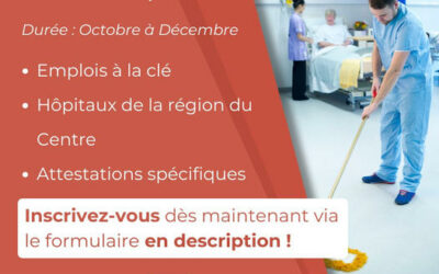 Formation nettoyage en milieu hospitalier