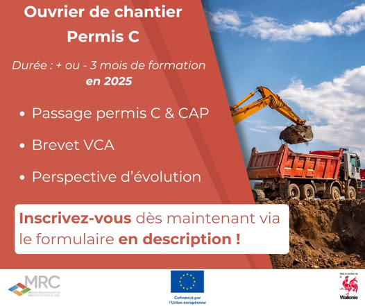 Ouvrier de chantier – permis C